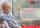 How to Take Care of your Infant in the Rainy Season?
