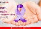 Sport Purple for Platelets Day – September 27, 2019