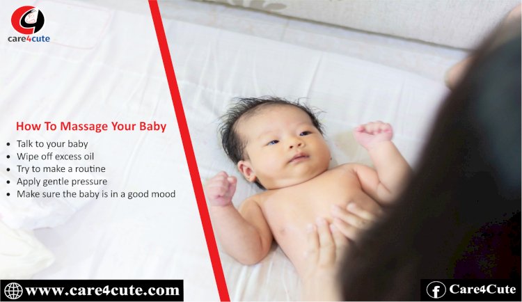 Massage Tips for your New Born Baby