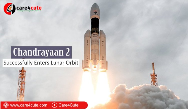 Chandrayaan 2 - Successfully Enters Lunar Orbit Today