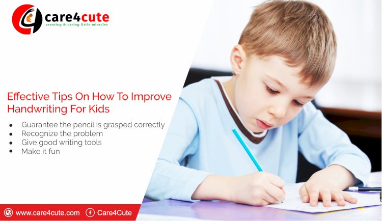 How to Improve Your Child’s Handwriting