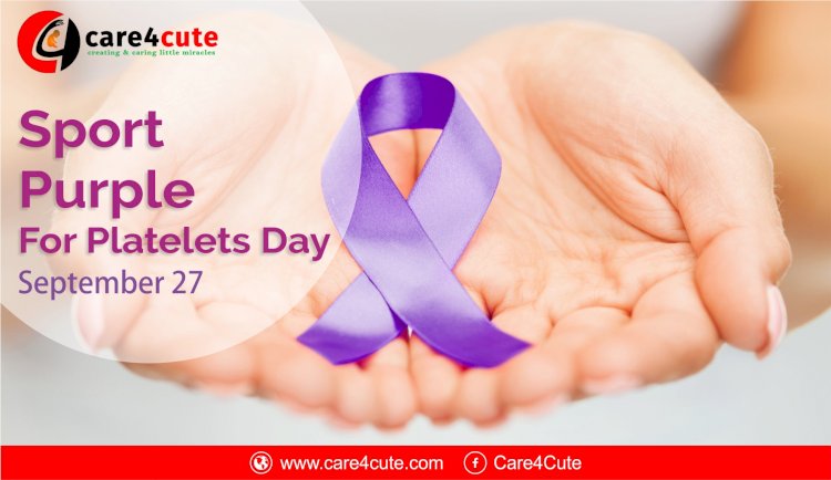 Sport Purple for Platelets Day – September 27, 2019