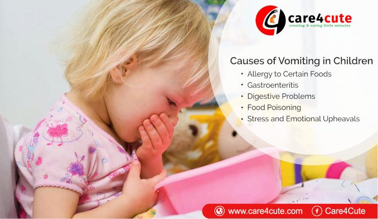 Vomiting in Kids – Types, Causes & Treatment