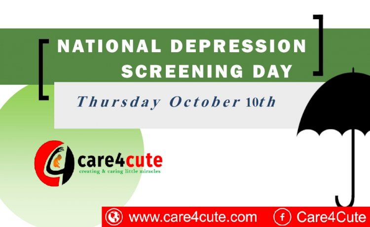 October 10 - National Depression Screening Day 2019