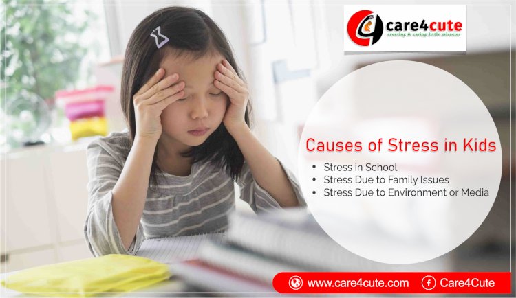 Stress in Children - Causes, Symptoms  & Treatments