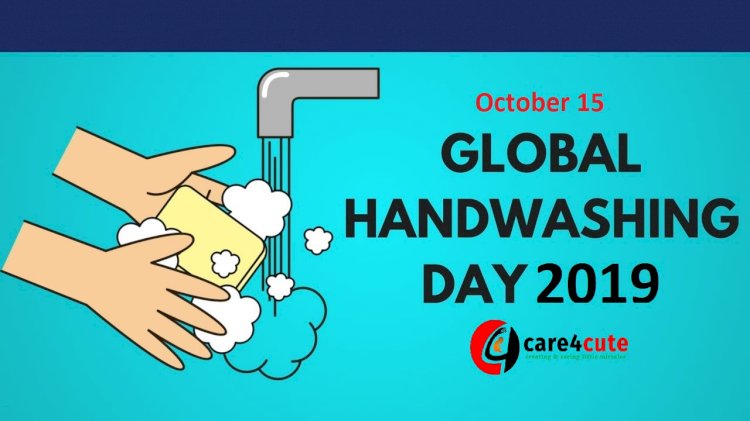 October 15 - Global Handwashing Day 2019