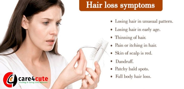 Major Causes Of Hair Fall In Woman